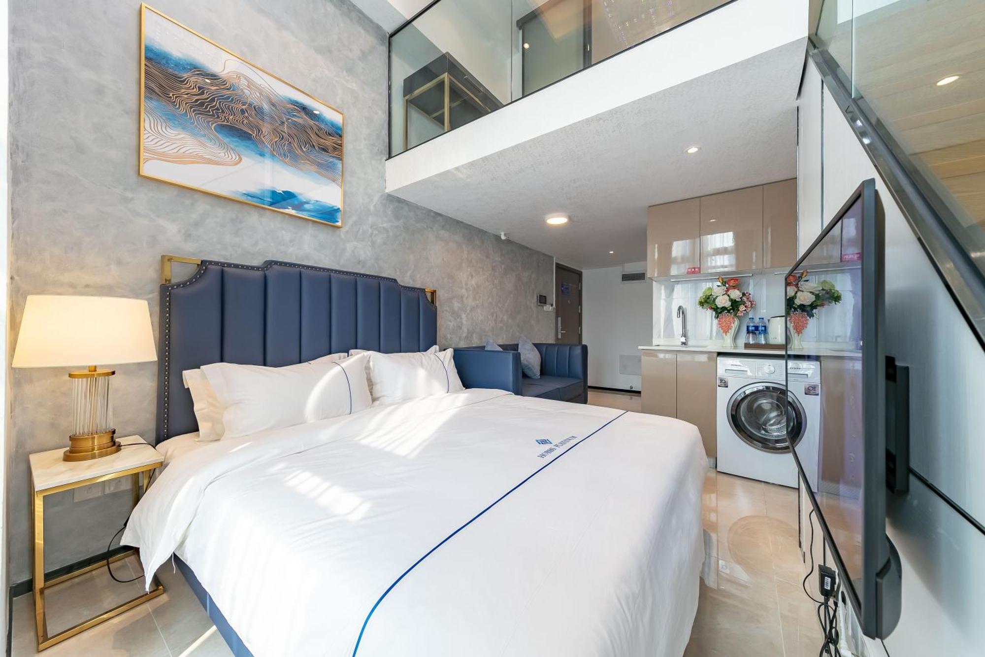Boruisi Plaza Residence Apartment - Shenzhen Futian Convention & Exhibition Center Kültér fotó