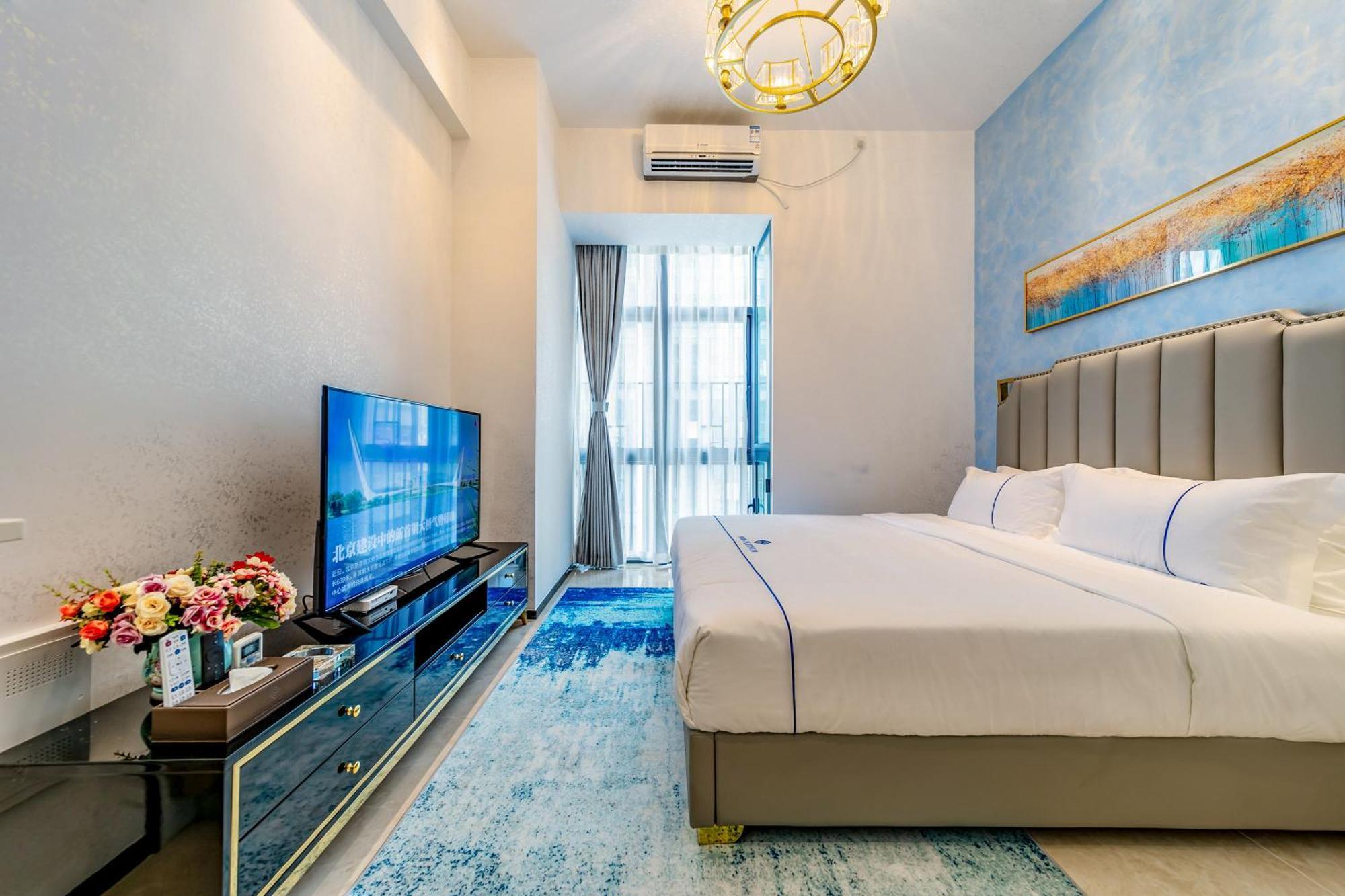Boruisi Plaza Residence Apartment - Shenzhen Futian Convention & Exhibition Center Kültér fotó