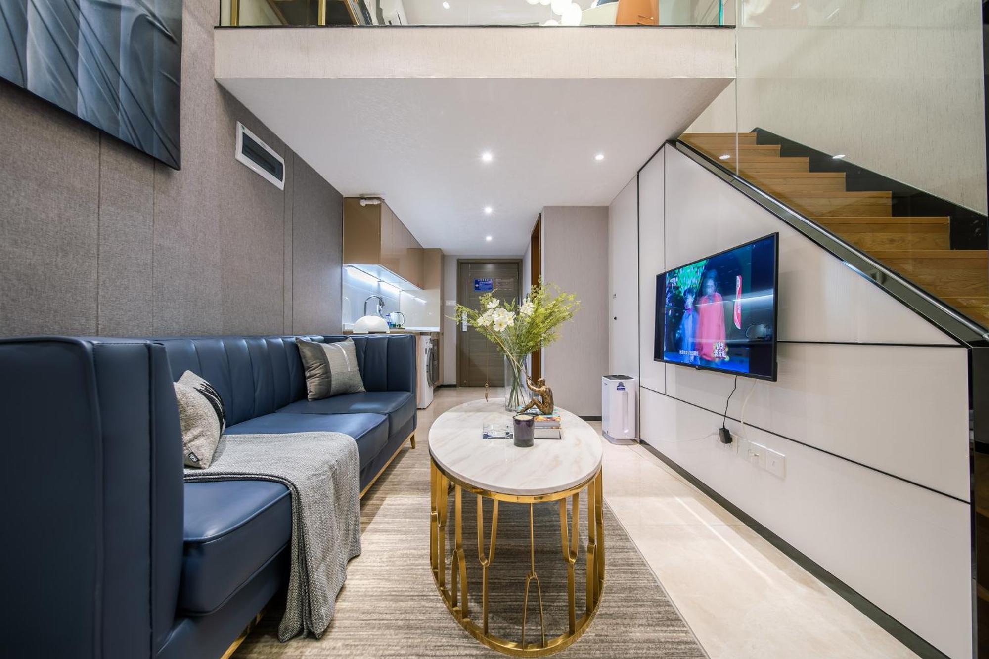 Boruisi Plaza Residence Apartment - Shenzhen Futian Convention & Exhibition Center Kültér fotó