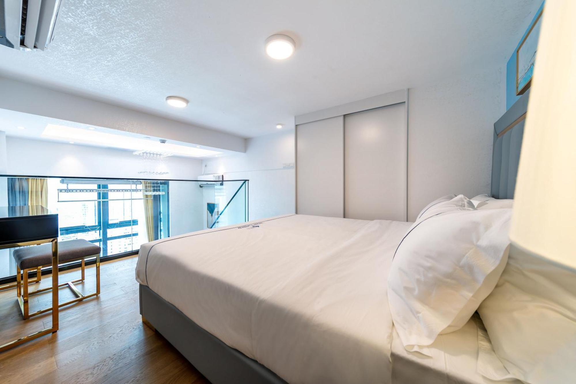 Boruisi Plaza Residence Apartment - Shenzhen Futian Convention & Exhibition Center Kültér fotó